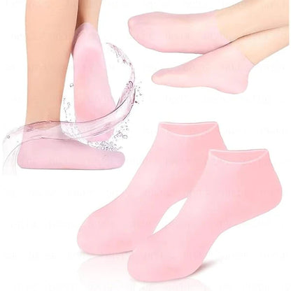Spa Gel Socks for Dry Cracked Feet ( Buy 1 Get 1 Free )👈👈