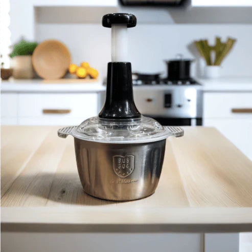 Manual Hand Push Food Chopper